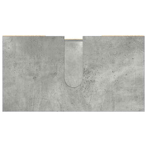 Mobile da Bagno Grigio Cemento 60x32x53,5 cm Legno Multistrato