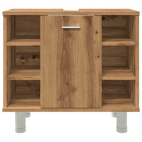vidaXL Armadietto Bagno Artigianale 60x32x53,5 cm Legno Multistrato