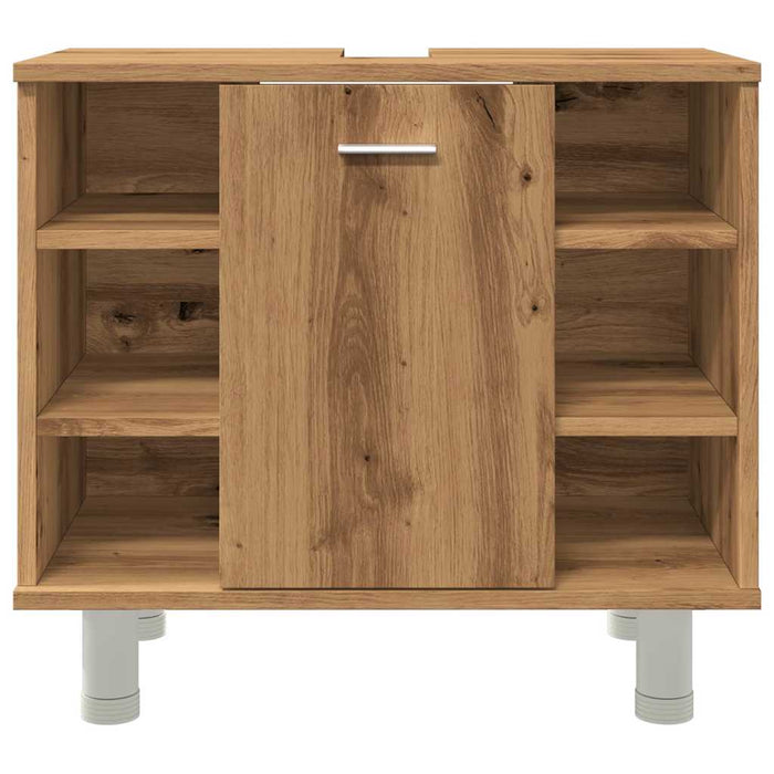 vidaXL Armadietto Bagno Artigianale 60x32x53,5 cm Legno Multistrato