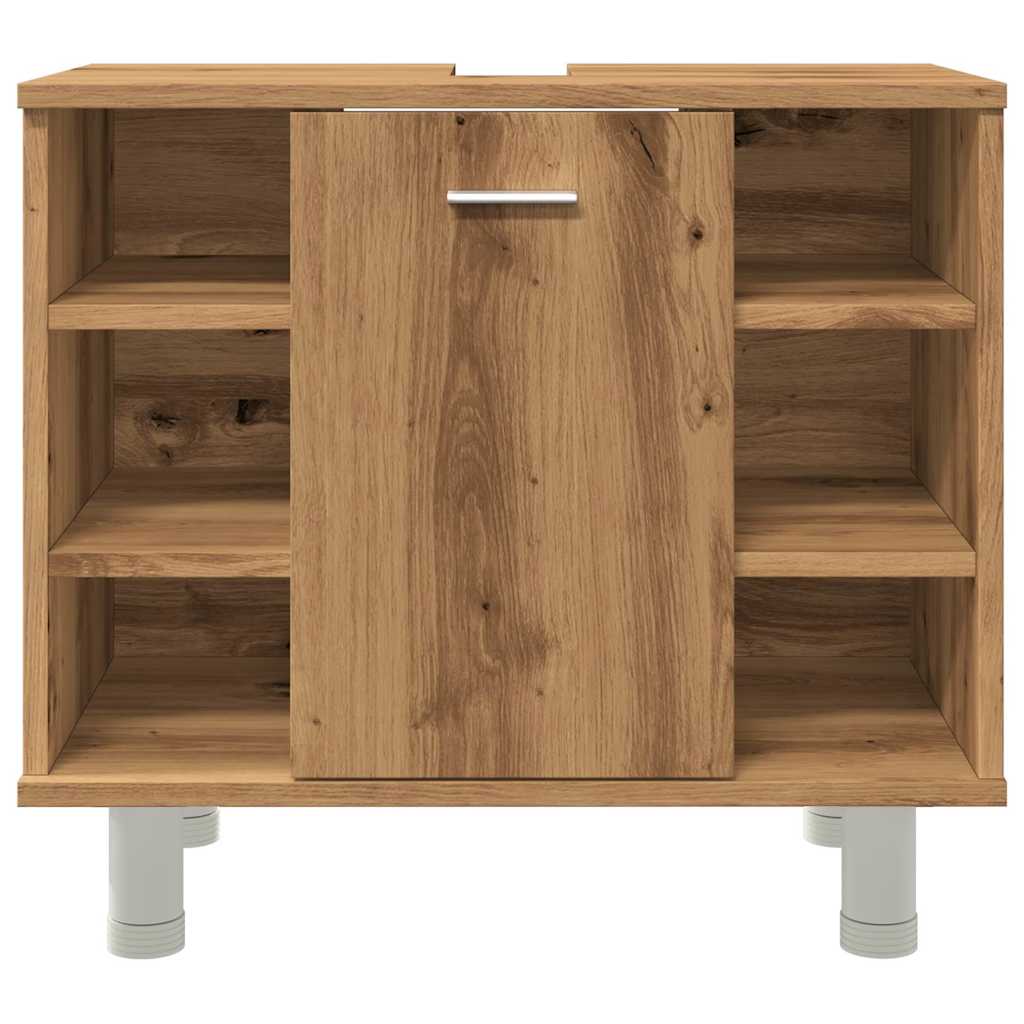 Armadietto Bagno Artigianale 60x32x53,5 cm Legno Multistrato 856145