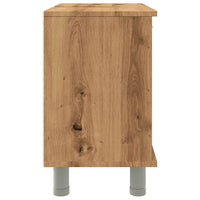 vidaXL Armadietto Bagno Artigianale 60x32x53,5 cm Legno Multistrato