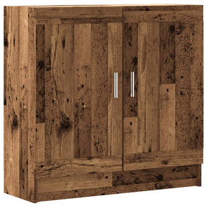 vidaXL Libreria Legno Antico 82,5x30,5x80 cm in Truciolato