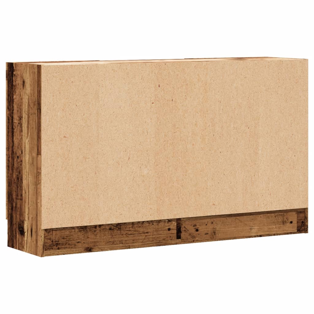 vidaXL Credenza Legno Antico 120x30,5x70 cm in Truciolato