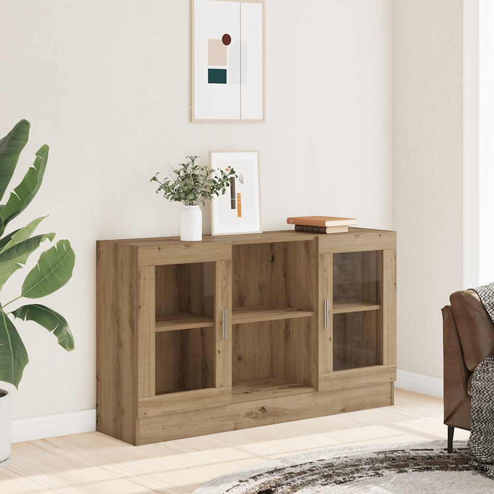 vidaXL Credenza Rovere Artigianale 120x30,5x70 cm in Truciolato