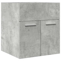 Mobile Lavabo Bagno Grigio Cemento 41x38,5x46 cm in Truciolato