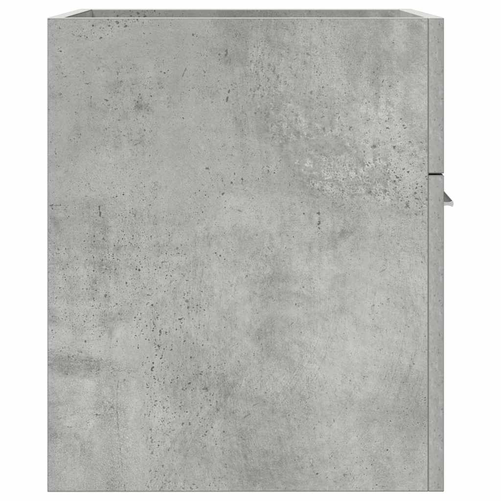 Mobile Lavabo Bagno Grigio Cemento 41x38,5x46 cm in Truciolato 856204