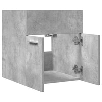 Mobile Lavabo Bagno Grigio Cemento 41x38,5x46 cm in Truciolato 856204