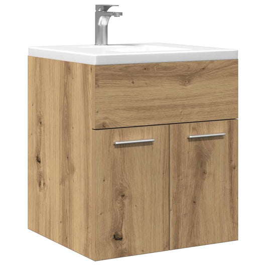 Mobile Lavabo Bagno Artigianale 41x38,5x46 cm in Truciolato