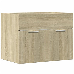 Mobile Sottolavabo Rovere Sonoma 60x38,5x46cm Legno Multistrato
