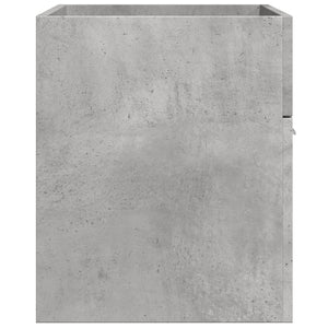 Mobile Sottolavabo Grigio Cemento 80x38,5x46 cm Multistrato 856210