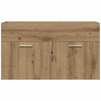 Mobile Lavabo Bagno Rovere Artigianale 90x38,5x46cm Multistrato 856216