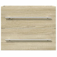 Mobile Lavabo Rovere Sonoma 60x38,5x48 cm in Legno Multistrato 856223