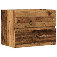 vidaXL Mobile da Bagno Legno Antico 60x38,5x45 cm in Truciolato