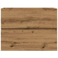 Mobiletto da Bagno Rovere Artigianale 60x38,5x45 cm Truciolato