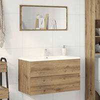 Mobile Pensile Bagno Rovere Artigianale 80x38,5x45cm Truciolato 856247