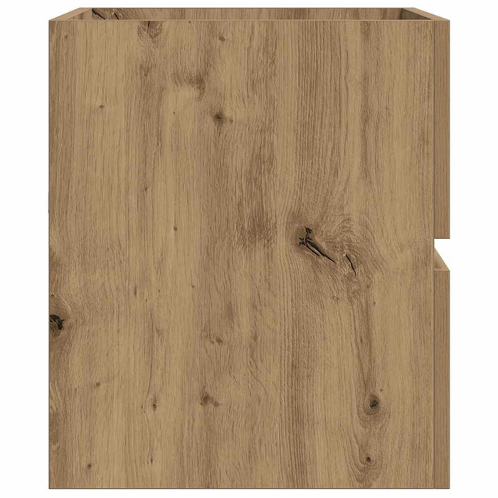 Mobile Lavabo Rovere Artigianale 90x38,5x45 cm in Truciolato 856250