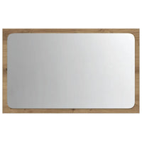 Specchio da Bagno con Luci LED-Specchio per Bagno Rovere Artigianale 60x8,5x38 cm