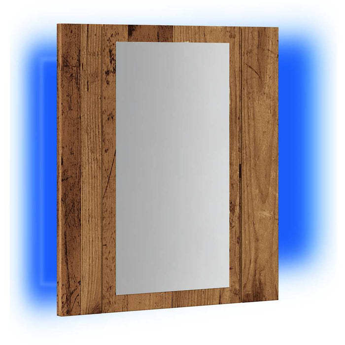 Mobile da Bagno Legno Antico 40x12x45cm in Legno Multistrato