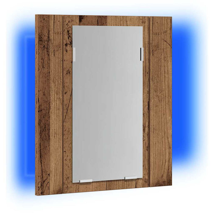 Mobile da Bagno Legno Antico 40x12x45cm in Legno Multistrato 856279