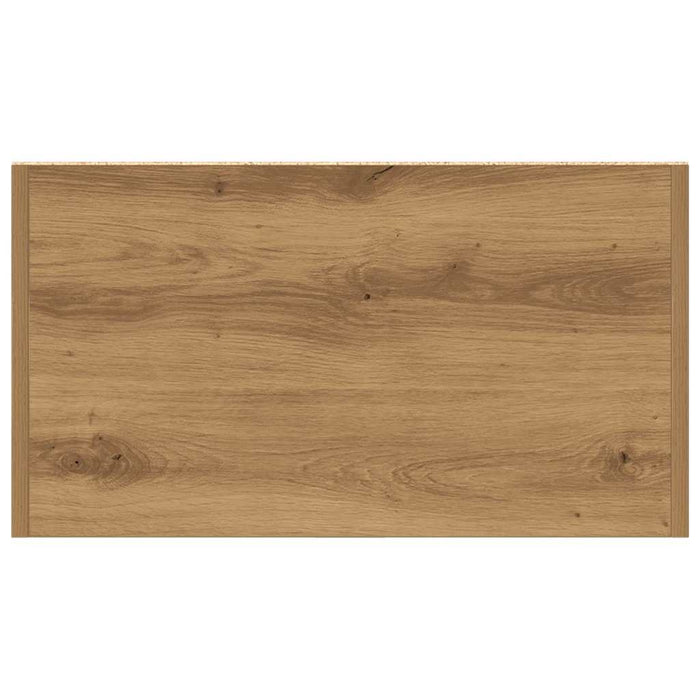 Armadietto Bagno Rovere 60x33x80 cm Legno tecnico 856288