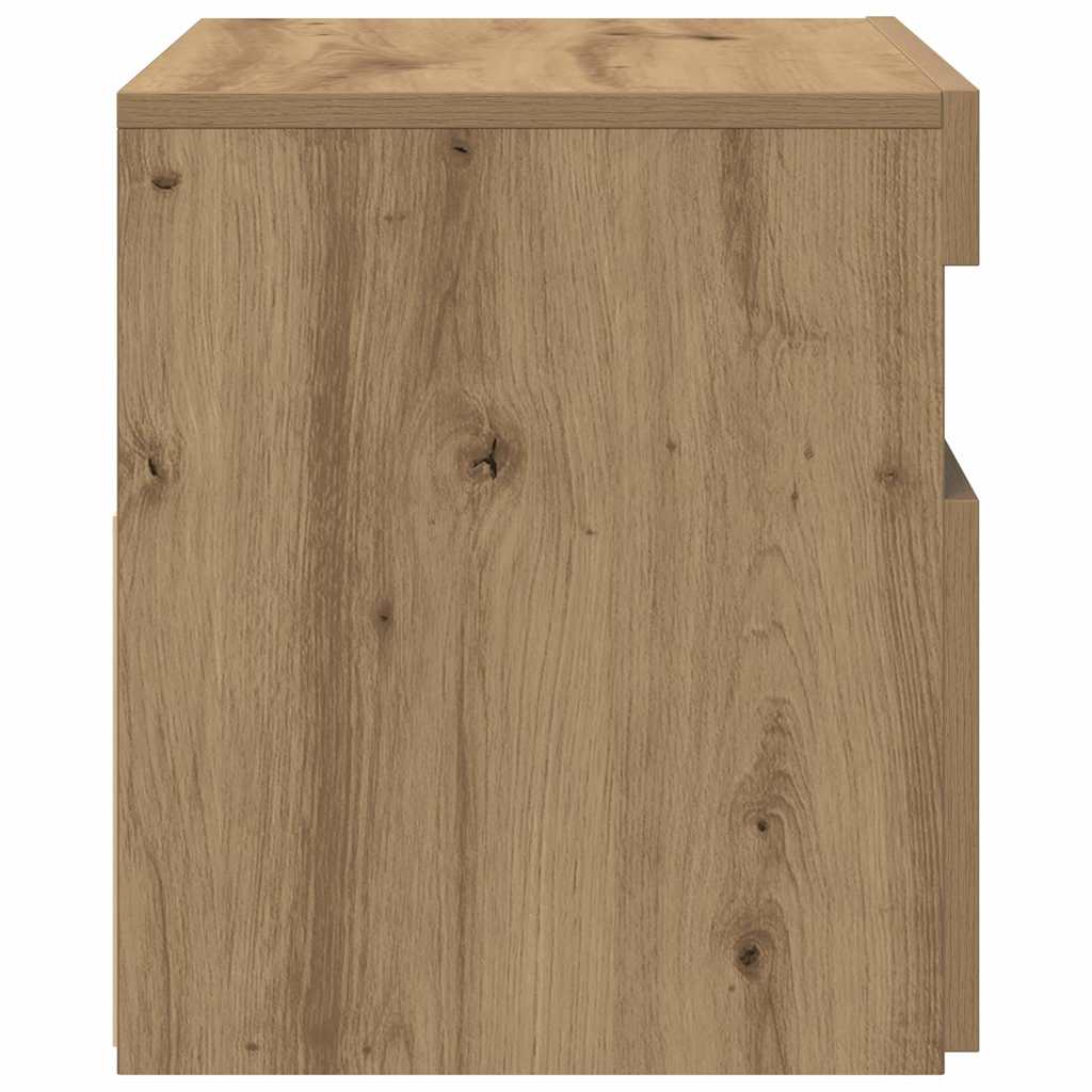 Mobile Porta TV con LED-Mobile per TV-Credenza TV Artigianale 60x35x40 cm Multistrato