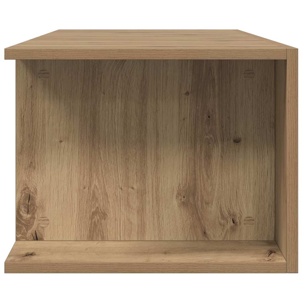 Mobile Porta TV con LED-Mobile per TV-Credenza TV Artigianale 90x39x30 cm Multistrato