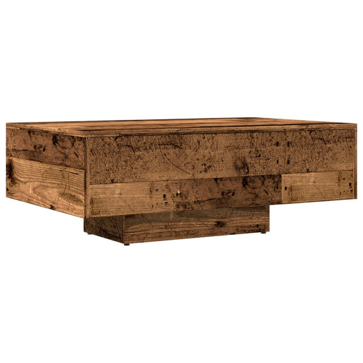 Tavolino da Salotto-Tavolino da soggiorno-Tavolo Legno Antico 85x55x31 cm Legno Multistrato