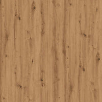 Comodino Rovere Artigianale 40x30x50 cm in Legno Multistrato 856418