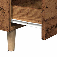 vidaXL Comodino Legno Vecchio 40x35x69 cm in Legno Multistrato