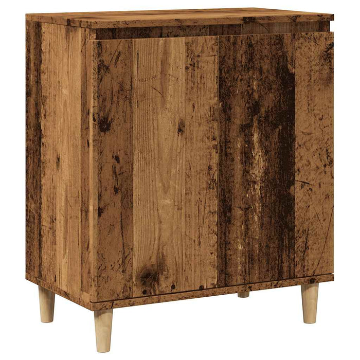 Credenza-Buffet-Armadio da cucina Legno Vecchio 60x35x70 cm in Legno Multistrato 903298