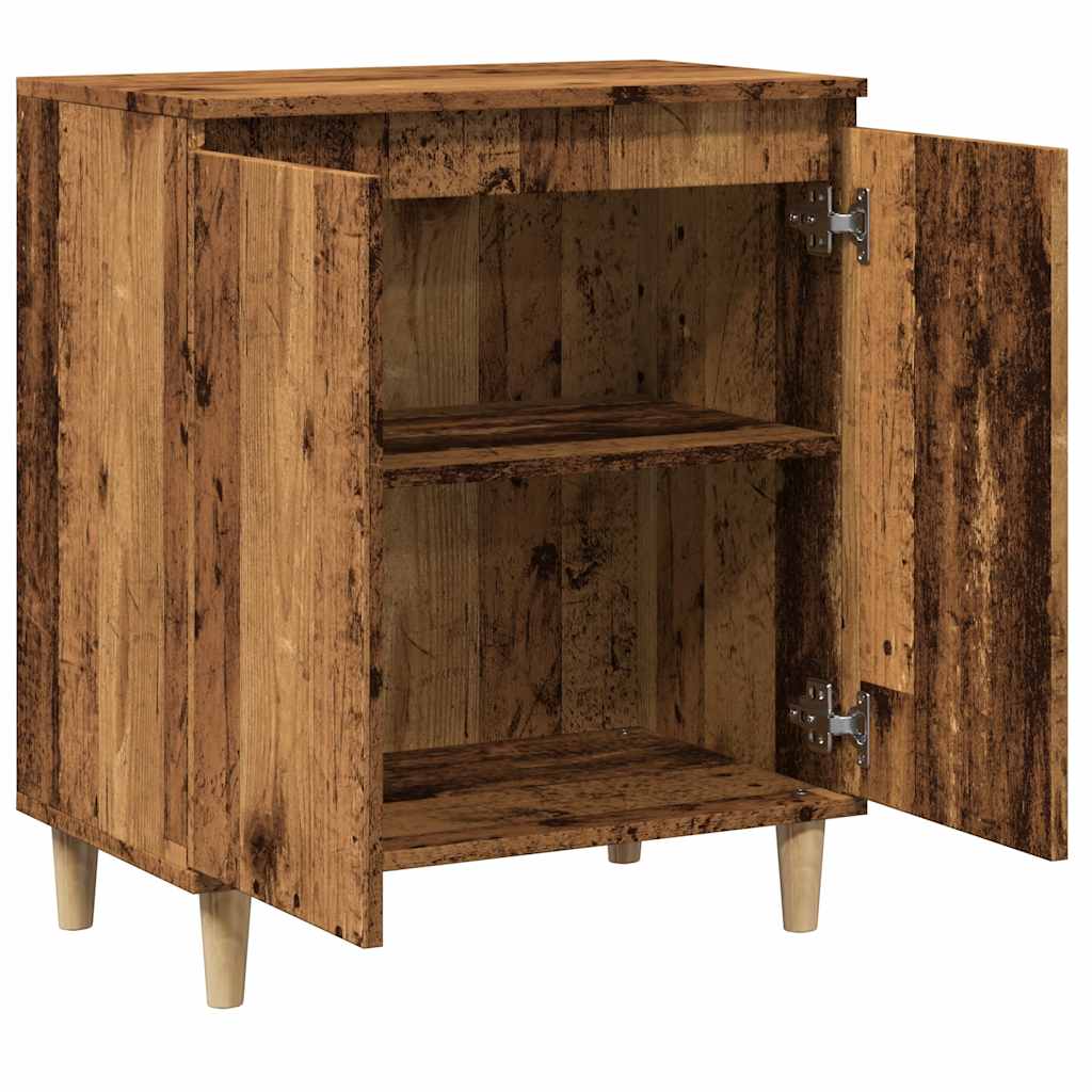 Credenza-Buffet-Armadio da cucina Legno Vecchio 60x35x70 cm in Legno Multistrato 903298