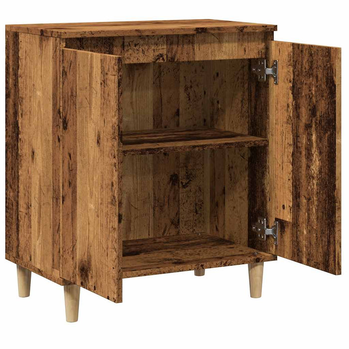 Credenza-Buffet-Armadio da cucina Legno Vecchio 60x35x70 cm in Legno Multistrato 903298
