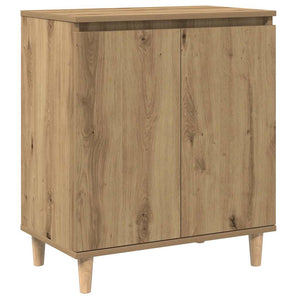 vidaXL Credenza Rovere Artigianale 60x35x70 cm in Legno Multistrato