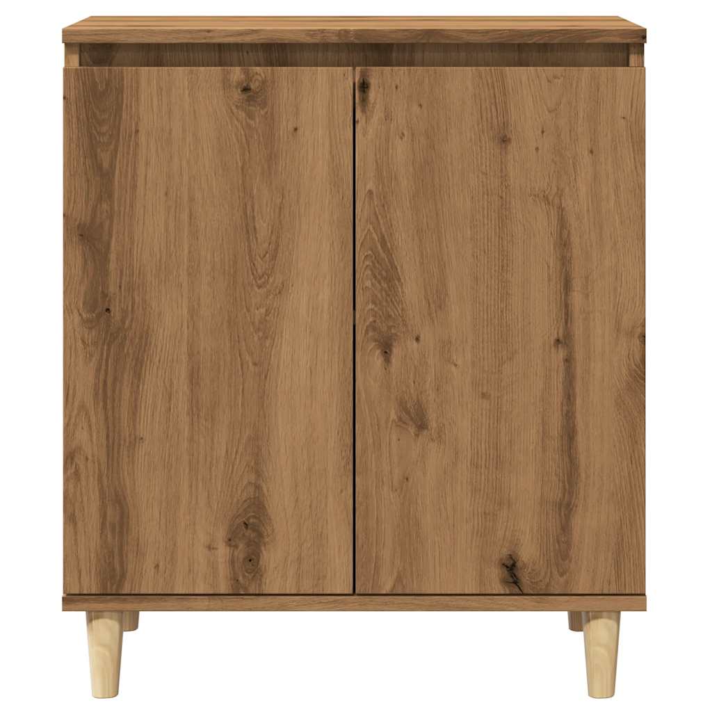 Credenza Rovere Artigianale 60x35x70 cm in Legno Multistrato 856477