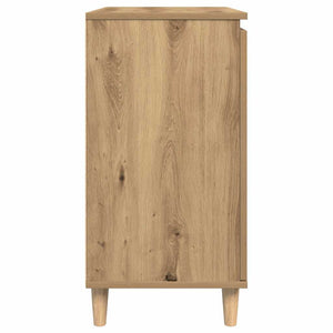 vidaXL Credenza Rovere Artigianale 60x35x70 cm in Legno Multistrato
