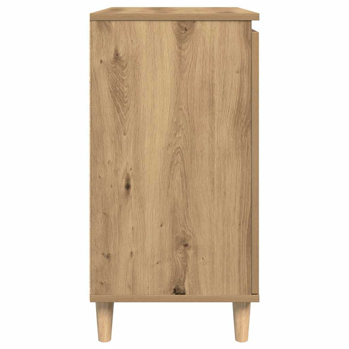 Credenza Rovere Artigianale 60x35x70 cm in Legno Multistrato 856477