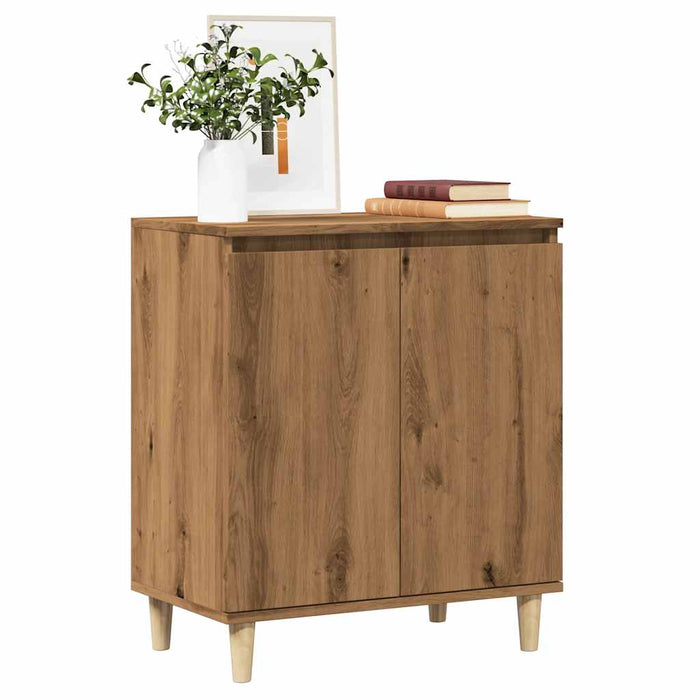 Credenza Rovere Artigianale 60x35x70 cm in Legno Multistrato 856477