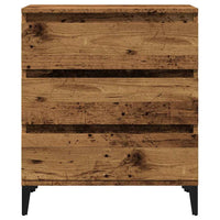 Credenza Legno Vecchio 60x35x70 cm in Legno Multistrato 856482