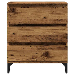 Credenza Legno Vecchio 60x35x70 cm in Legno Multistrato 856482