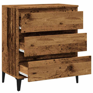 Credenza-Buffet-Armadio da cucina Legno Vecchio 60x35x70 cm in Legno Multistrato 465129
