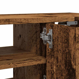 vidaXL Armadietto a Muro Legno Vecchio 101x30x29 cm in Truciolato