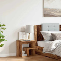 vidaXL Comodino Legno Vecchio 40x30x40 cm in Truciolato