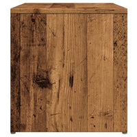 Tavolino Legno Vecchio 59x36x38 cm in Legno Multistrato 856540