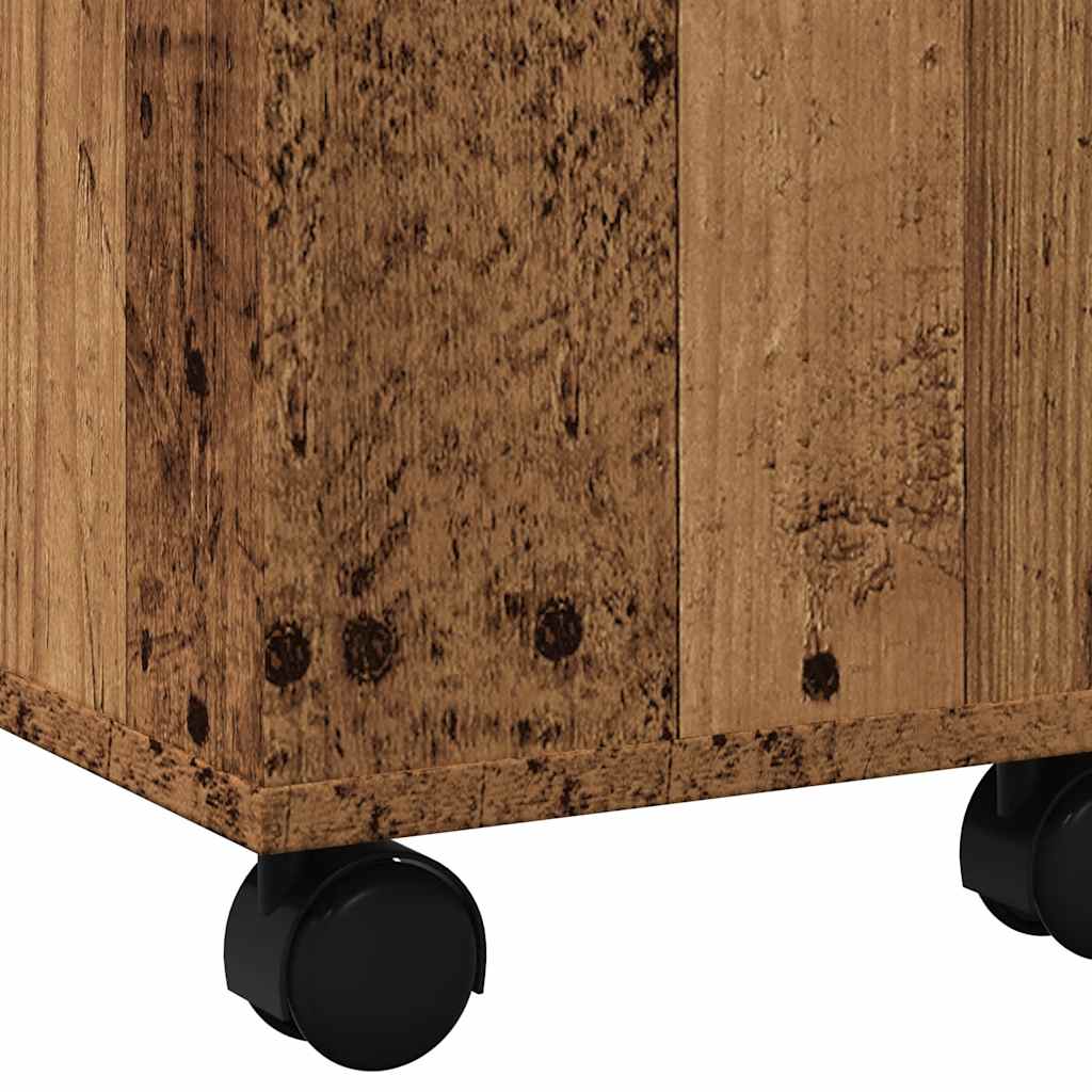 Tavolino da Salotto Legno Antico 60x60x38 cm Legno Multistrato 856548