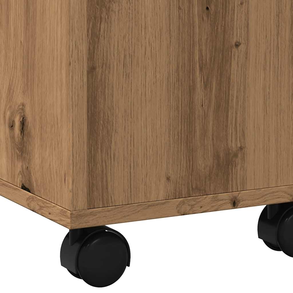 Tavolino Salotto Rovere Artigianale 60x60x38 cm in Truciolato 856549