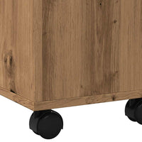 Tavolino Salotto Rovere Artigianale 60x60x38 cm in Truciolato 856549