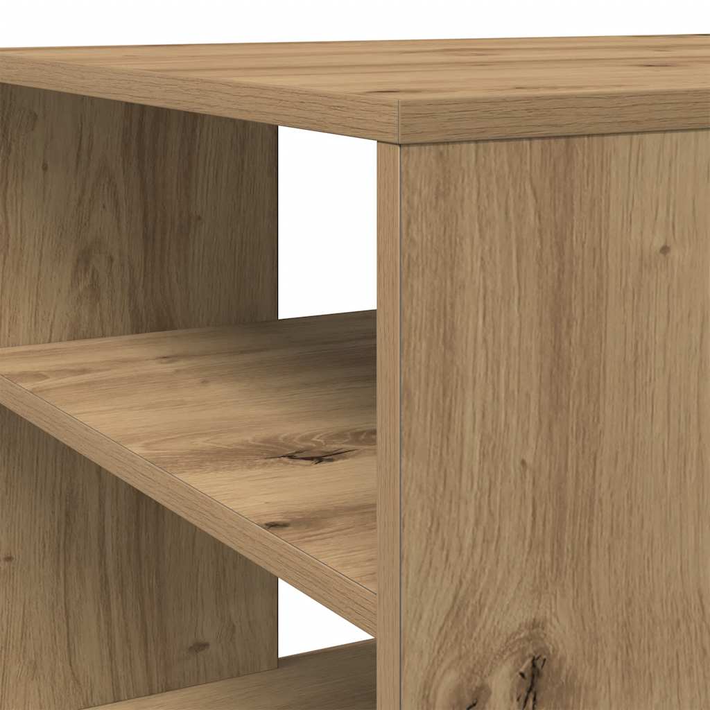 Tavolino Salotto Rovere Artigianale 100x50x40 cm in Truciolato 856557