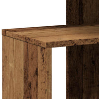vidaXL Tavolino da Salotto Legno Antico 36x30x56 cm Legno Multistrato