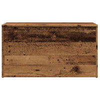 Cassapanca Legno Antico 84x42x46 cm in Legno Ingegnerizzato 856568