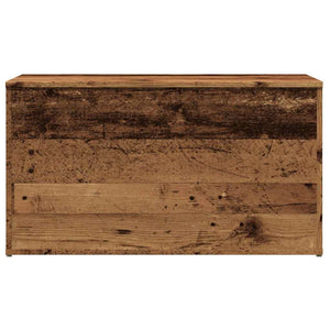 Cassapanca Legno Antico 84x42x46 cm in Legno Ingegnerizzato 856568